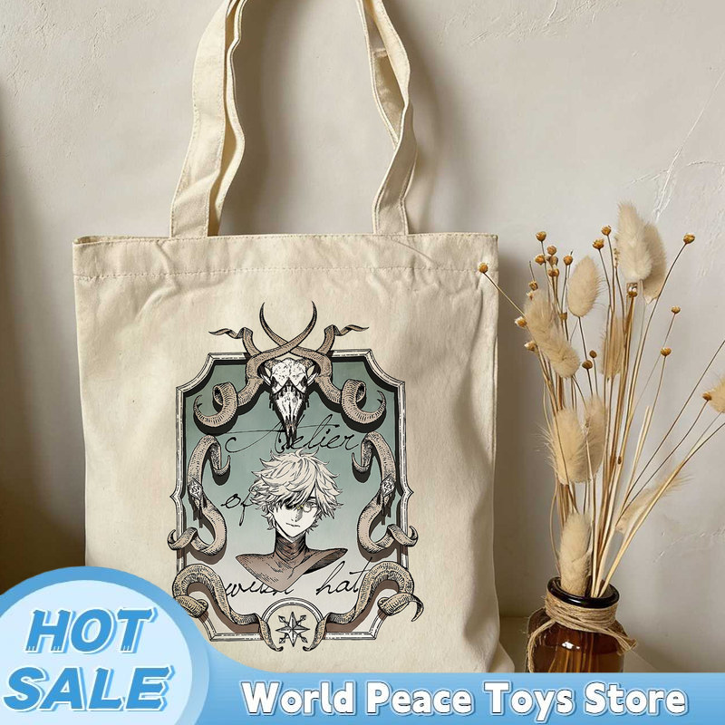 Japanese Fan - Tas Belanja Kanvas Atelier Topi Penyihir