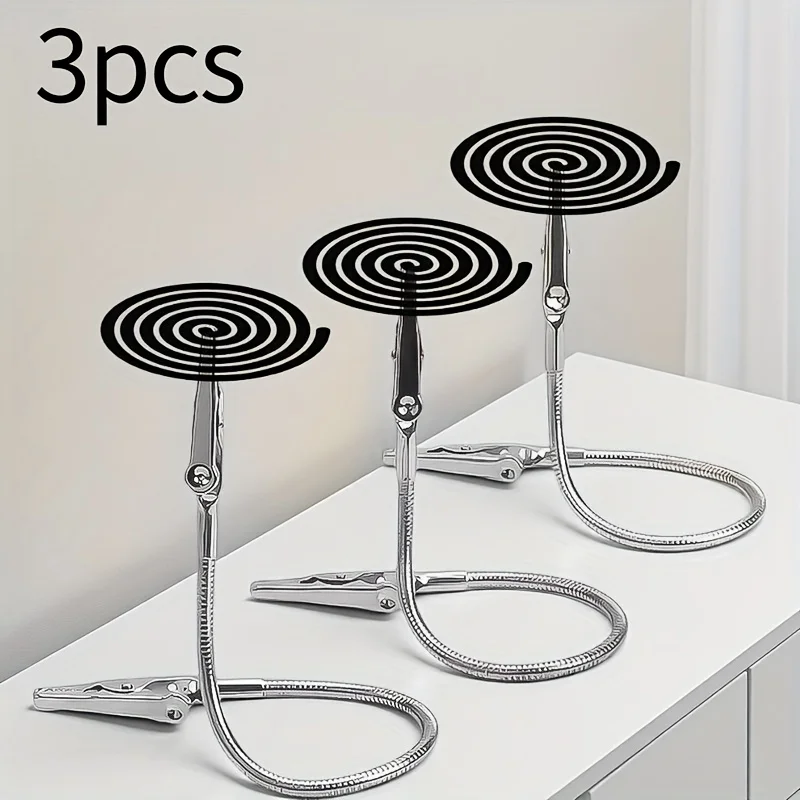 Incense Holder - 3Pcs Penjepit Penyangga Obat Nyamuk yang