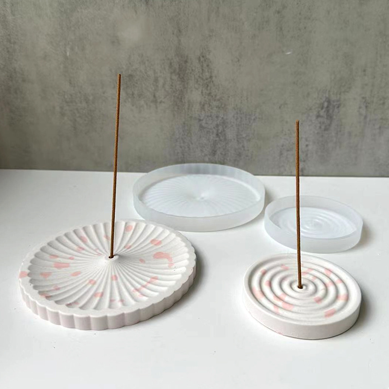 Incense Holder - 1 Cetakan Baki Dupa Silikon, Tempat