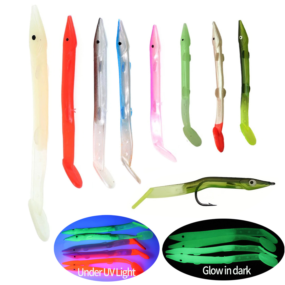 Furoshiki - 8pcs Umpan Ikan Plastik Lunak Sabiki
