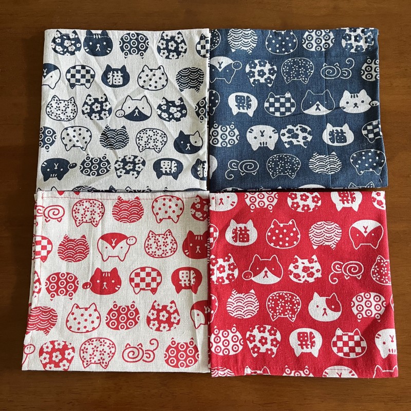 Furoshiki - Handuk Tangan Berbagai Ukuran Sapu Tangan