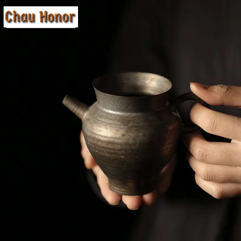 Japanese Pottery - 200ml besi Cina karat mengkilap teh