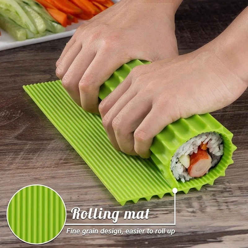 Silikon gulungan tangan Sushi  - Sushi Making Kit ulasan dan harga