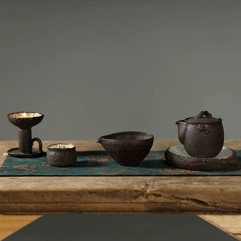 Cangkir Teh Keramik Kasar Wabi - Japanese Pottery ulasan dan harga