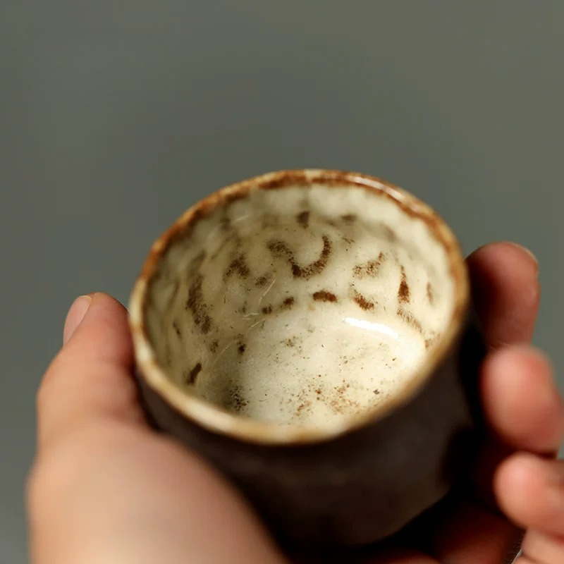 Cangkir Teh Keramik Kasar Wabi - Japanese Pottery ulasan dan harga