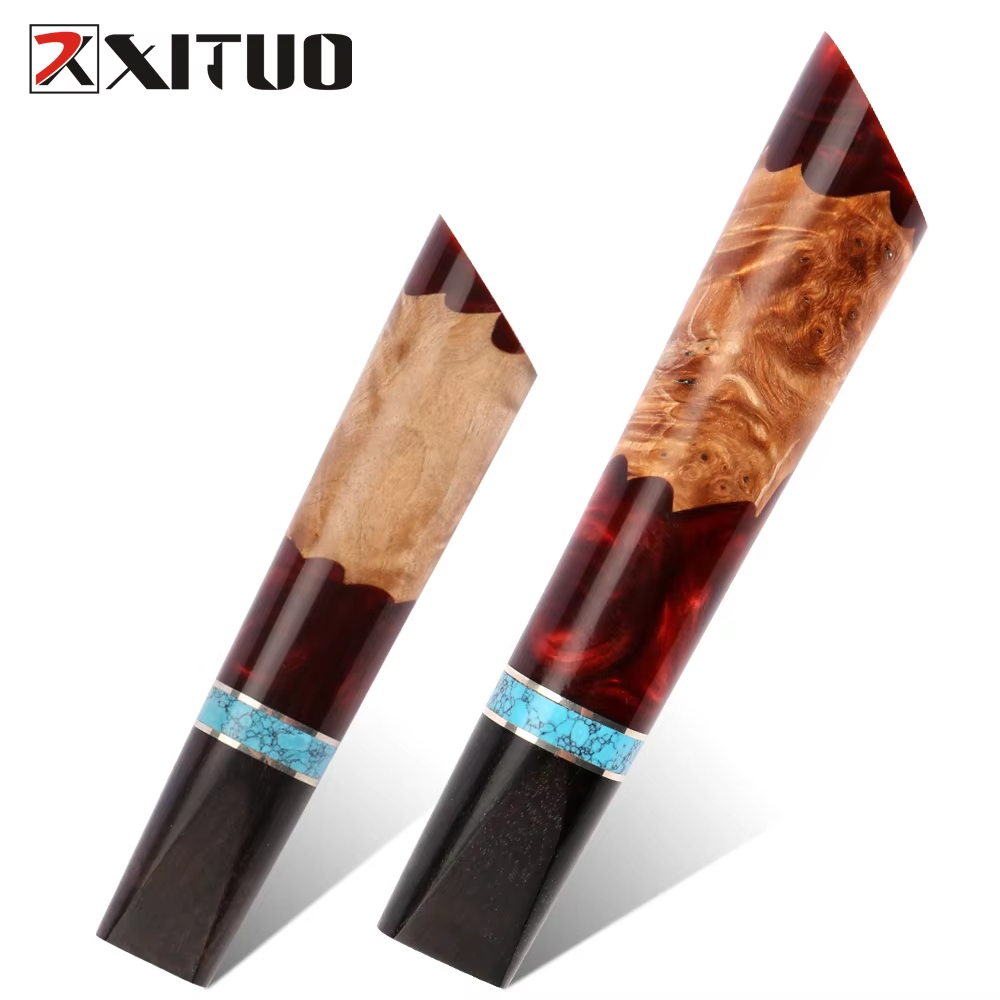 Gagang Pisau Resin Kayu Stabil - Japanese Knife ulasan dan harga