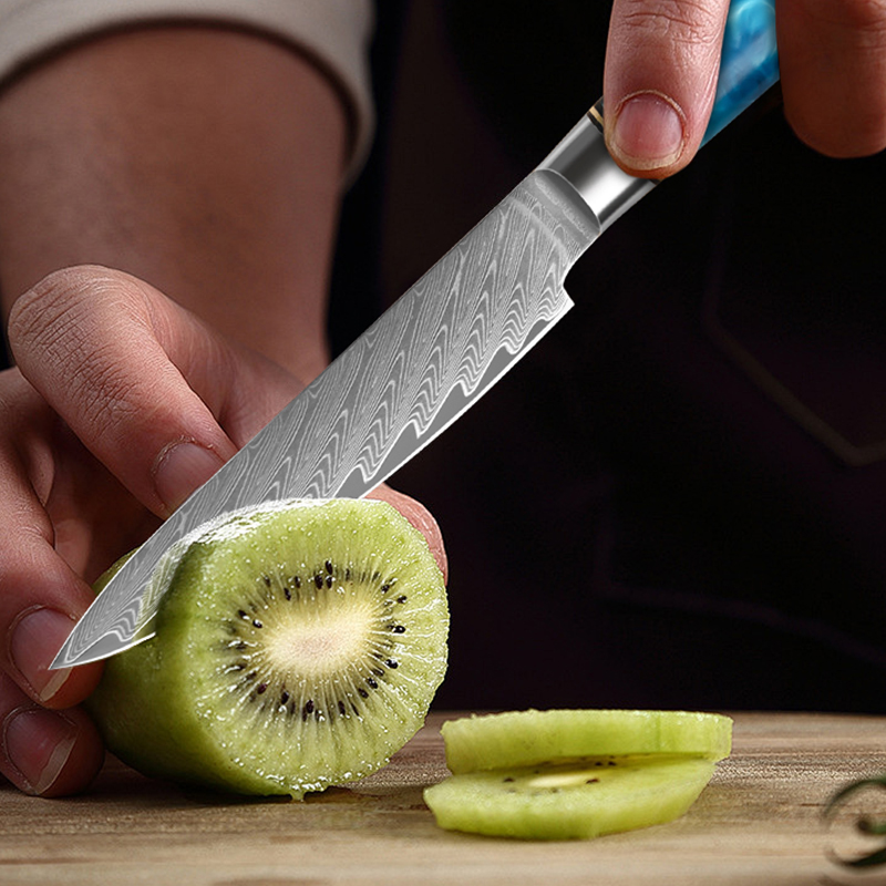 Pisau Utilitas 5-Inci Baja Dam - Japanese Knife ulasan dan harga