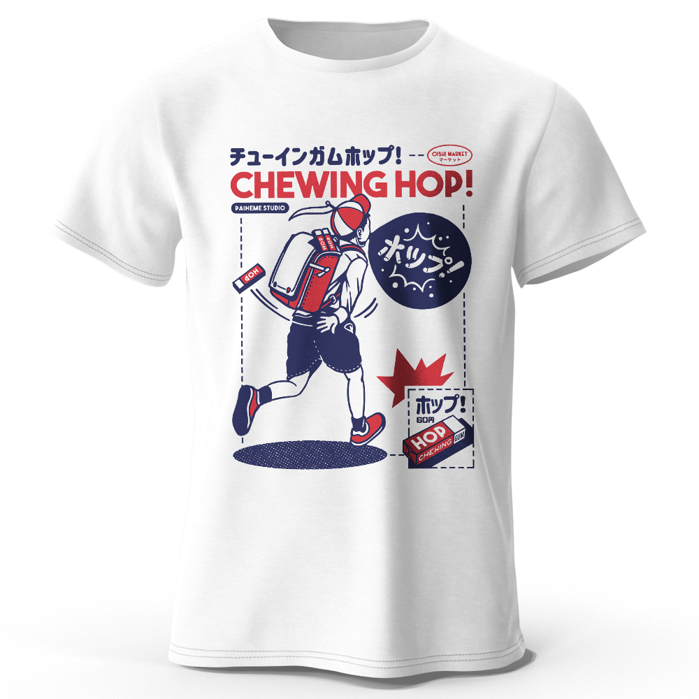 Kaos Cetak Makanan Ringan Jepa - Japanese Snacks ulasan dan harga