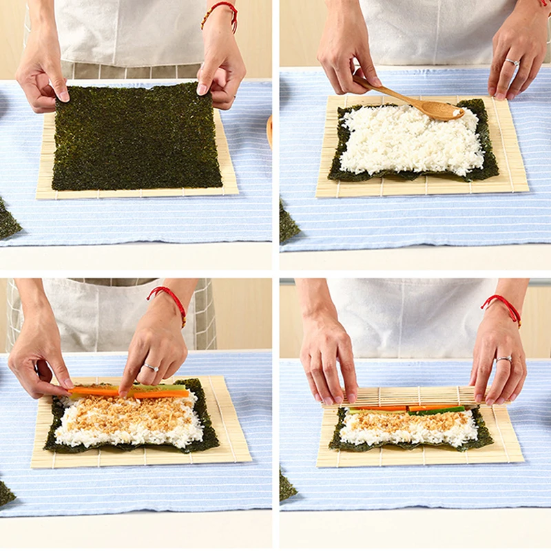 Alas menggulung Sushi bambu al - Sushi Making Kit ulasan dan harga