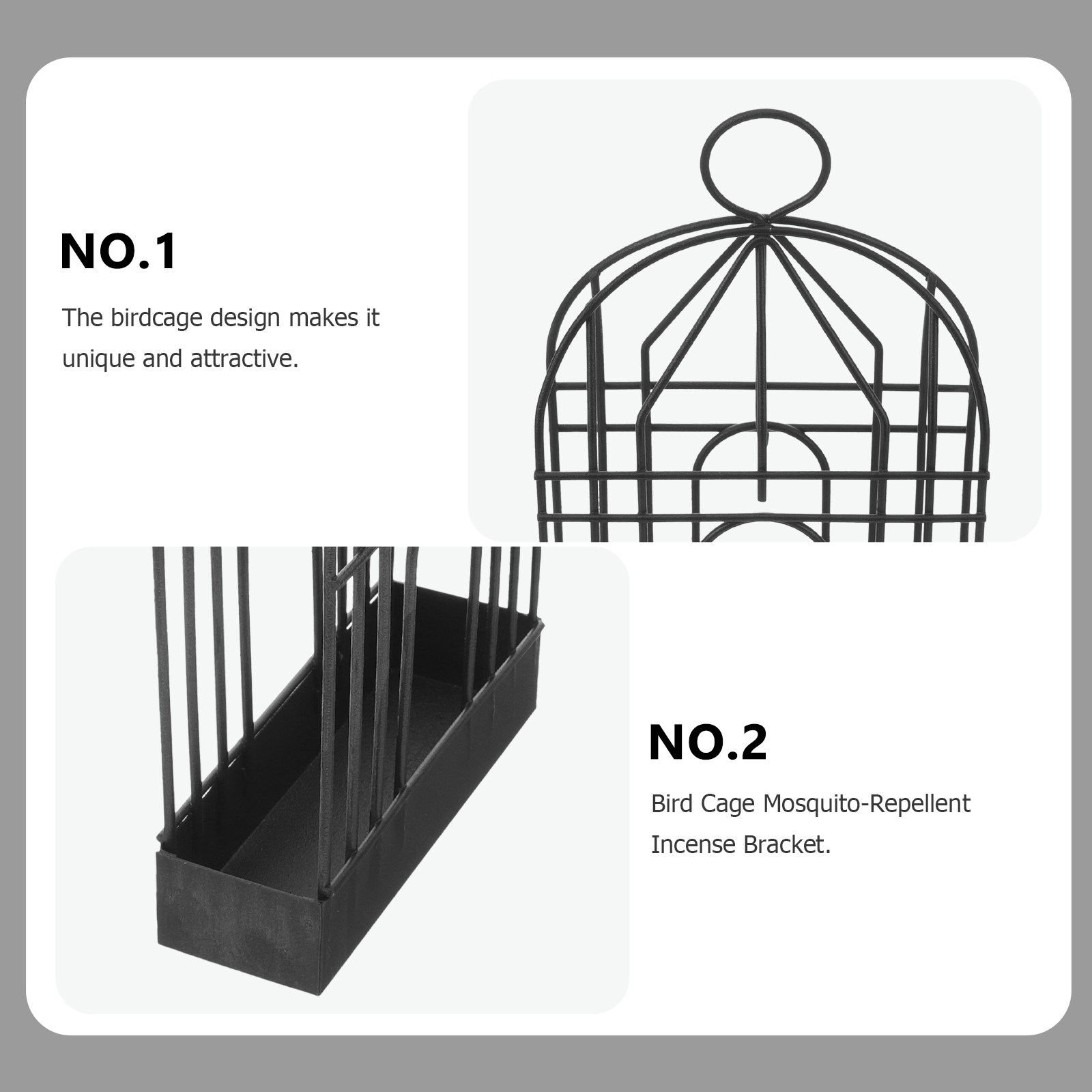 Tempat Dupa Bentuk Sangkar Bur - Incense Holder ulasan dan harga