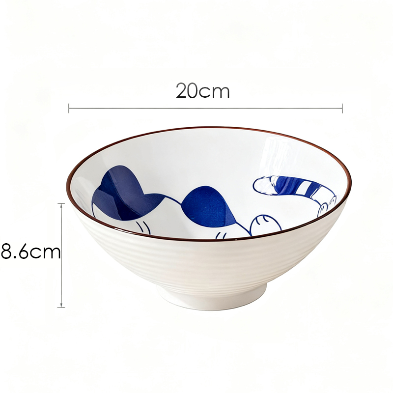 Mangkuk Ramen Keramik 1200ML M - Japanese Pottery ulasan dan harga