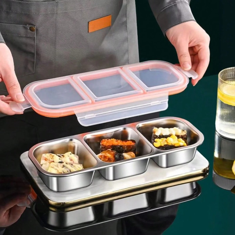 Kotak penyimpanan makanan baja - Bento Box ulasan dan harga