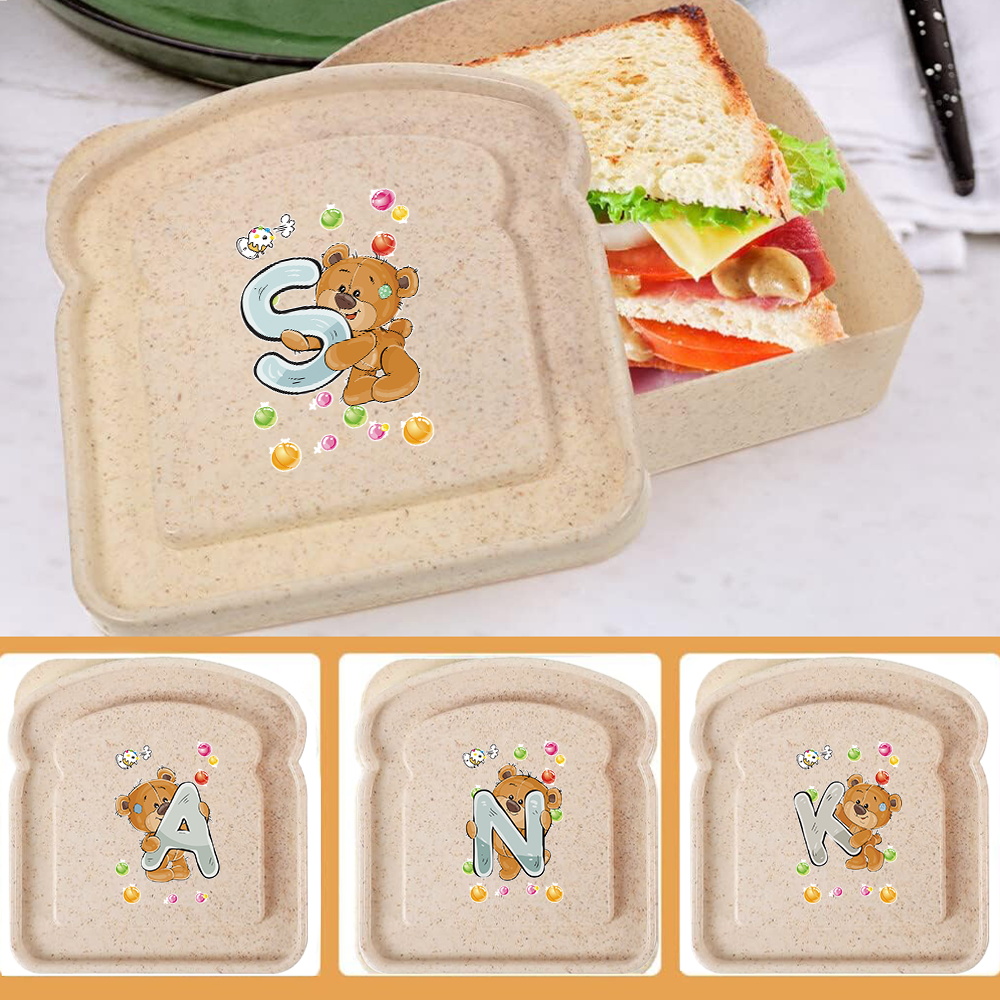 Kotak Penyimpanan Bento Toast, - Bento Box ulasan dan harga
