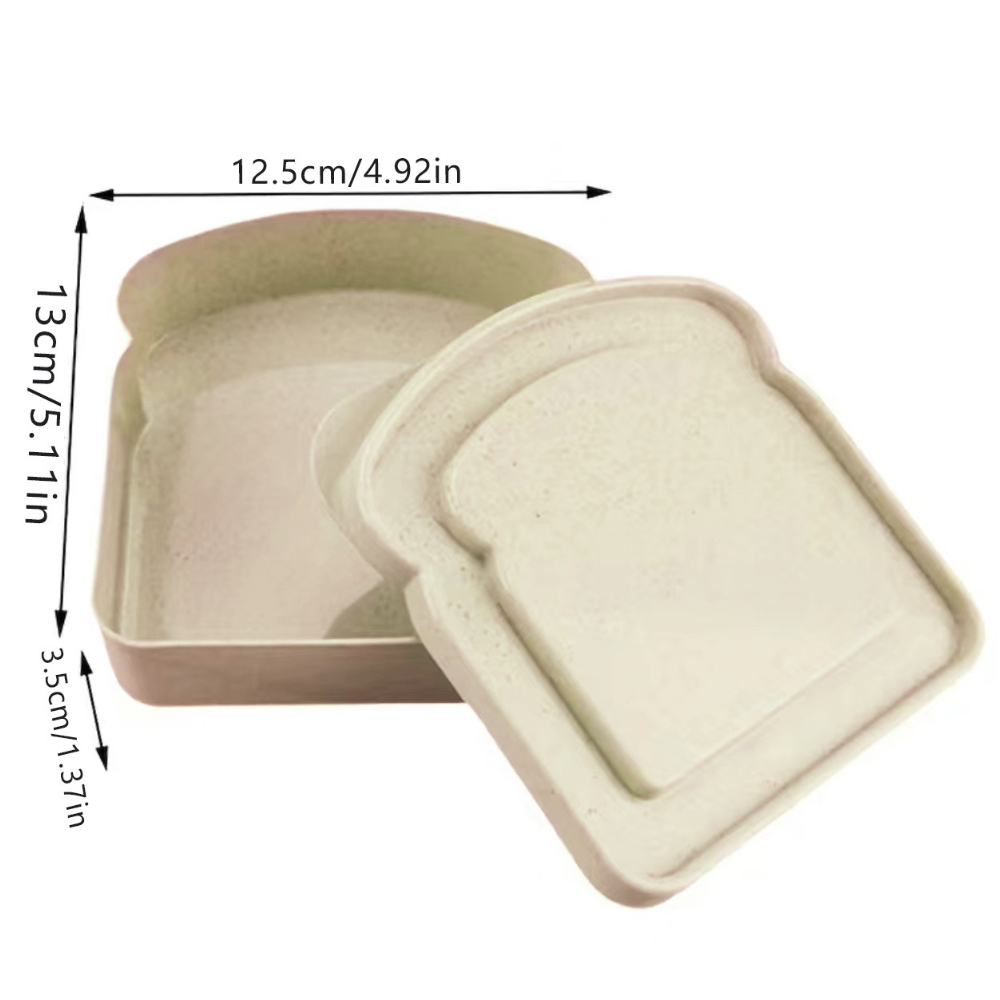 Kotak Penyimpanan Bento Toast, - Bento Box ulasan dan harga