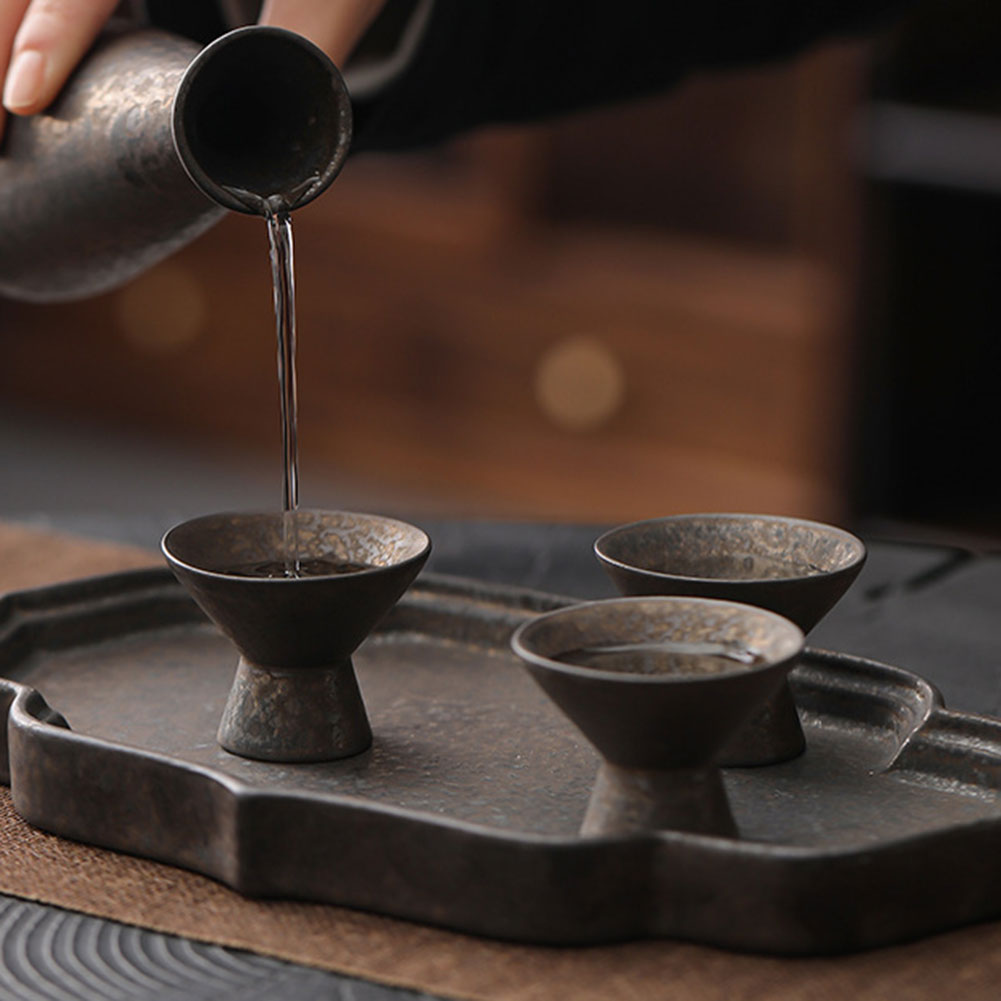 Gelas Sake Tembikar Buatan Tan - Japanese Pottery ulasan dan harga