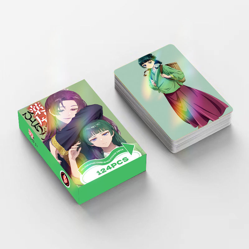 124 buah Stiker Kartu Foto Ani - Japanese Fan ulasan dan harga
