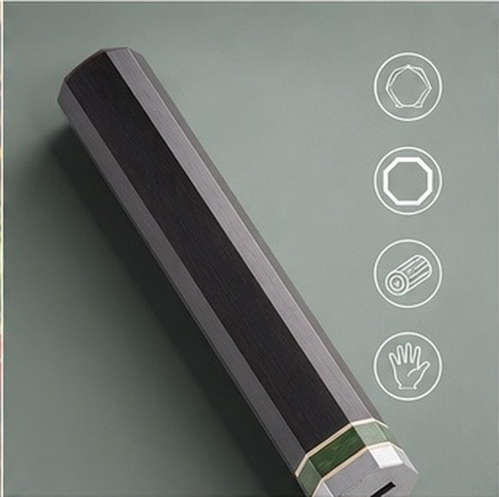 Pegangan Pisau Kayu Eboni Berb - Japanese Knife ulasan dan harga