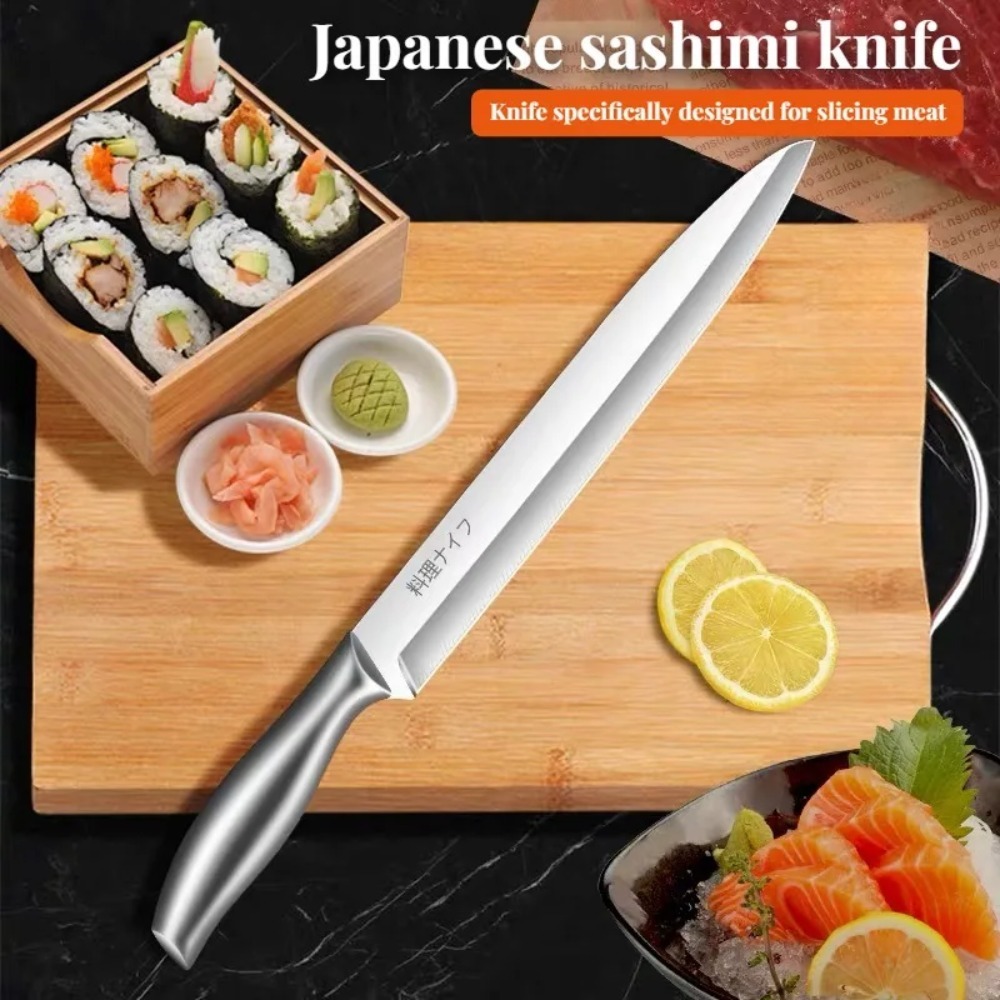 PLYS-Pisau Sashimi Salmon Prof - Japanese Knife ulasan dan harga